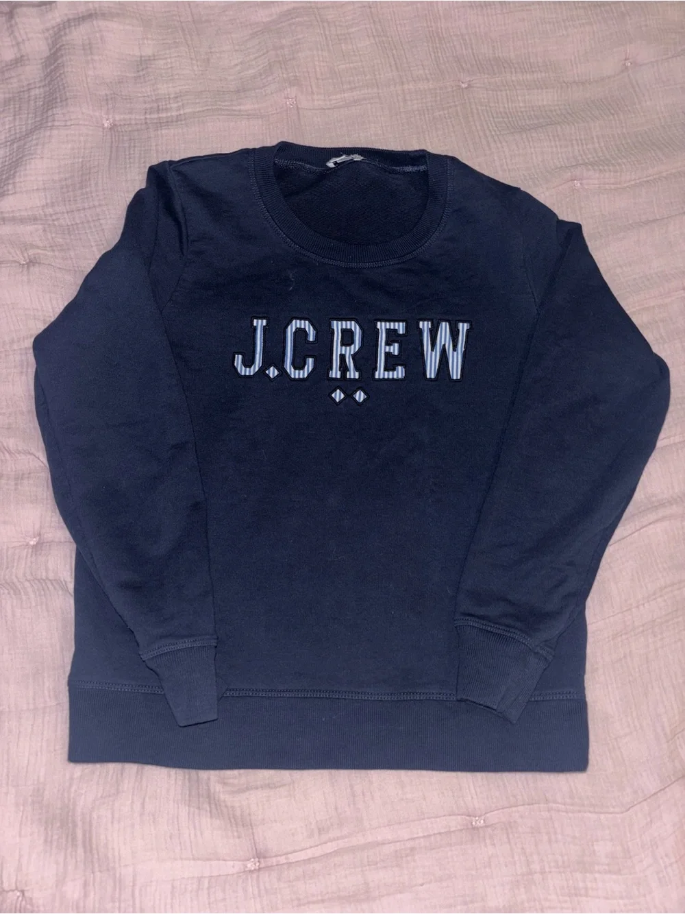 J.Crew Navy Crewneck Sweatshirt